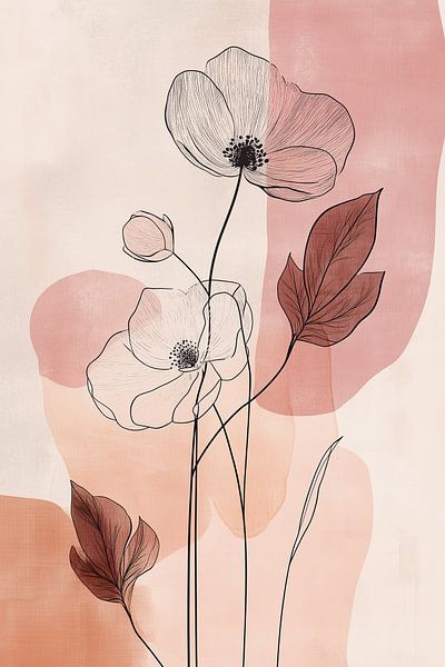 Flower in balance by Thea