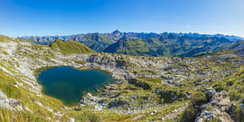 Mountain tranquillity at Laufbichlsee by Walter G. Allgöwer