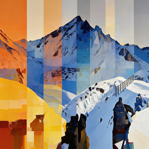 Gipfel der Farben