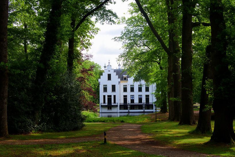 Tranquil view through to Staverden Castle by Gerard de Zwaan