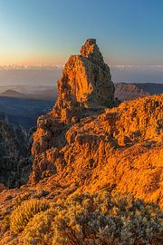 Pico de las Nieves at sunrise by Markus Lange