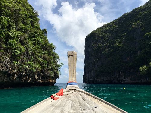 Long tail boat Thaïlande