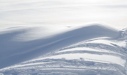  Paysage d'hiver en Suisse, entre Fiescheralp et Bettmeralp