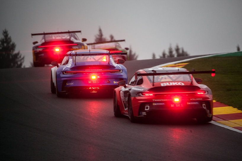 porsche mobil 1 supercup in belgium at spa francorchamps circuit by Rubin Versigny