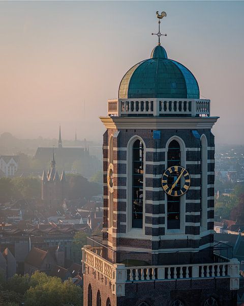 Peperbus in the morning by Thomas Bartelds