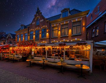 Hofman restaurant in evening lighting by peterheinspictures