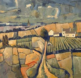 View towards Wolder and Daalhof by Nop Briex