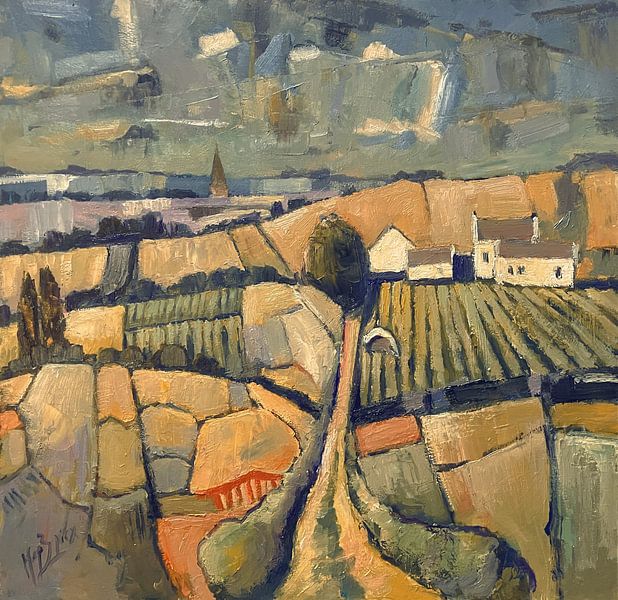 View towards Wolder and Daalhof by Nop Briex