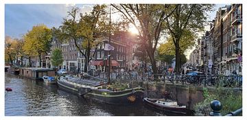 Amsterdamse Grachten # 3 van Mister Artsy