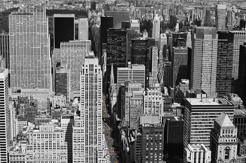 Taxi op Fifth Avenue, New York City
