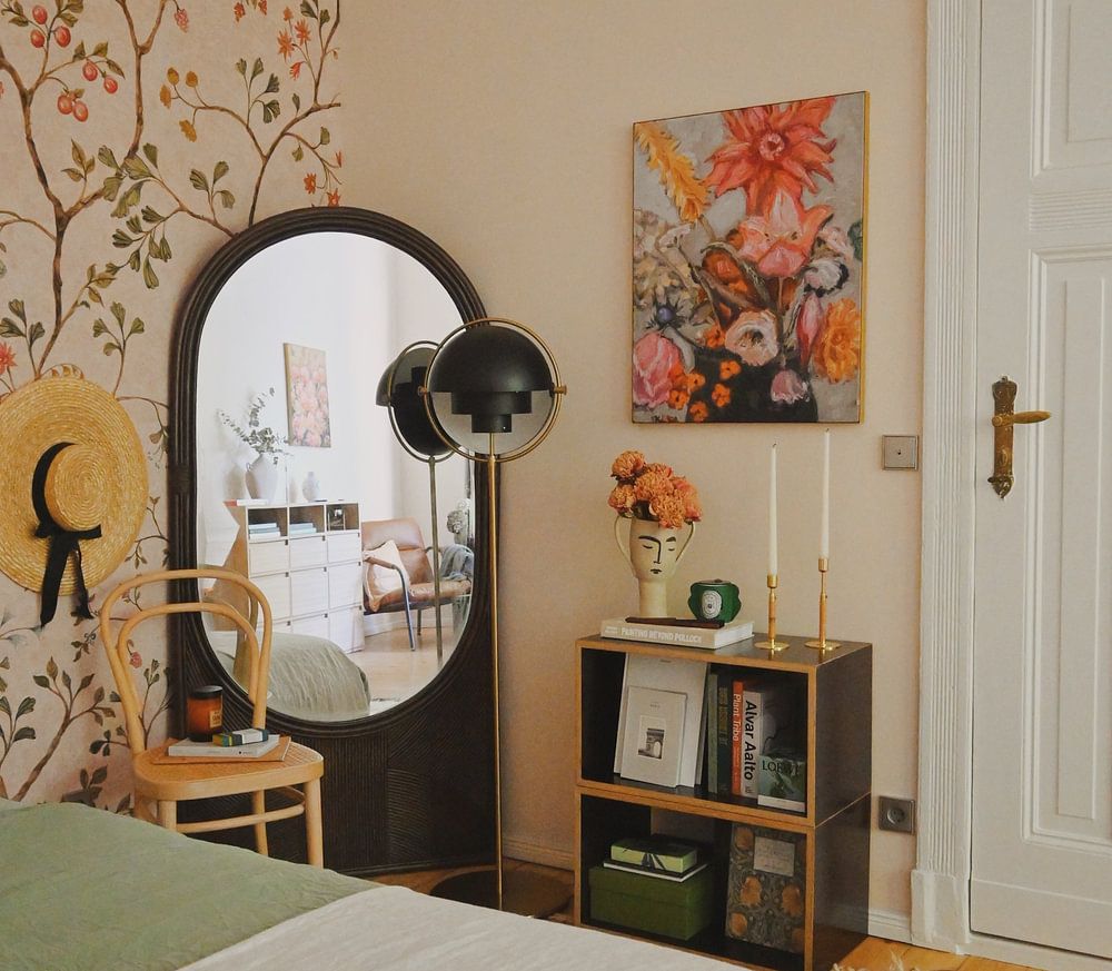 Veldboeket met tulpen  van Tanja Koelemij 