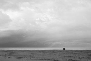 Portrait of a gloomy day in Ostend 3 by Jan Van Bizar