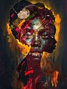 Cinematische Elegantie: Afrikaanse Schoonheid in Abstractie van Arjen Roos thumbnail