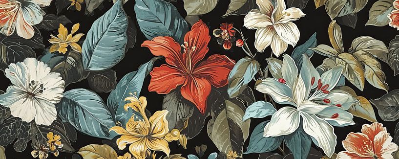 Tropical Flora by Wonderful Art
