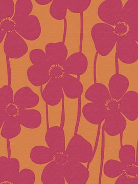 Bloemenpatroon van Gypsy Galleria