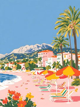 Strandtag an der Costa Blanca von Gypsy Galleria