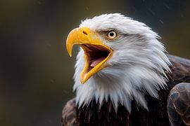 Pygargue à tête blanche (Haliaeetus leucocephalus) sur Christian Müringer