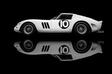 Ferrari 250 GTO zwart/wit van Gerlach Delissen