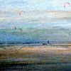 Paint me a windy day at the beach van Anita Snik-Broeken