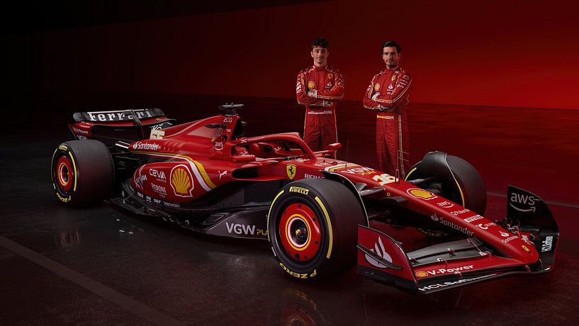 2024-Formula1-Ferrari-SF-24 by Hanzo Hasashi