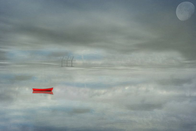 Le bateau rouge par Anne Seltmann