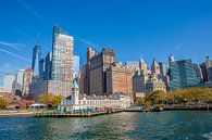 New York, Manhattan Skyline van Maarten Egas Reparaz thumbnail