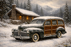 Un voyage à travers l'histoire — Ford Super Deluxe Woody Wagon — 1941