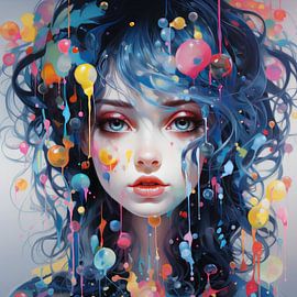 Rainbow Bubbles by SilversCrafts