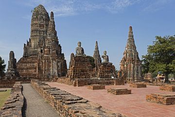 Wat Chai Watthanaram in Ayutthaya van Antwan Janssen