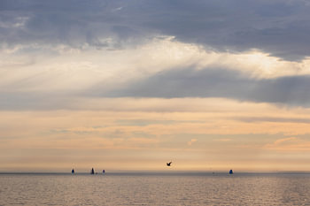 Mysterieus mooie dag op Scheveningen