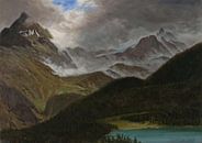 Albert Bierstadt~Landschap (2) van finemasterpiece thumbnail