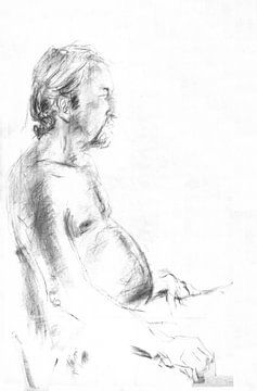 model drawing-20_1995 van Hans Zantman