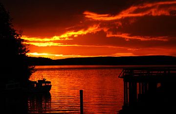 Telegraph Cove Zonsondergang