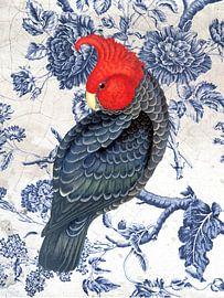 Chinoiserie Cockatoo by Marja van den Hurk
