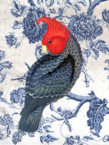 Chinoiserie Cockatoo von Marja van den Hurk