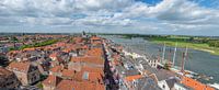Uitzicht over de Hanzestad Kampen aan de IJssel van Sjoerd van der Wal Fotografie thumbnail