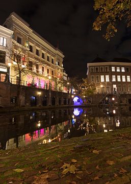 L'automne sur le Oude Gracht sur Daniel Van der Brug