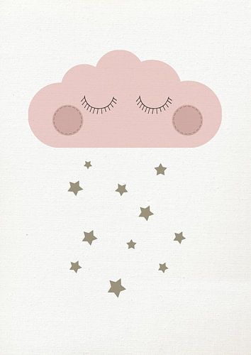 Slapende Wolk Blush Pink