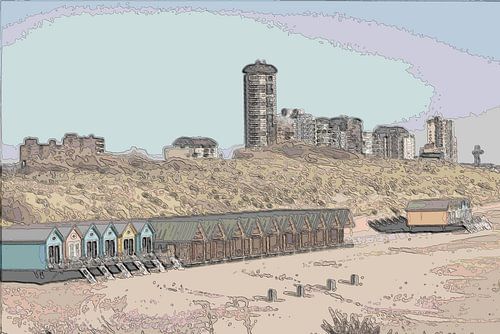 Hier an der Küste von Zeeland