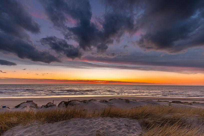 Hondbosche seawall Camperduin by René Groeneveld