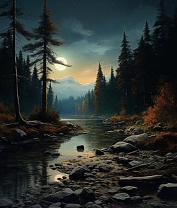 Romantische Winterlandschaft