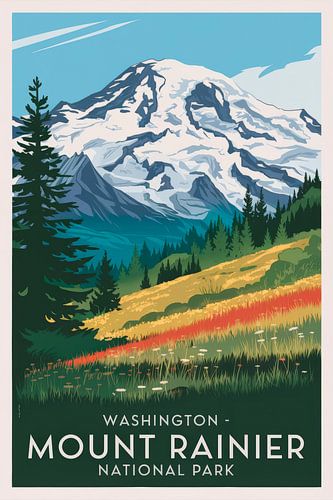 Nationaal park Mount Rainier, Washington