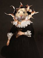 Portrait of a Young Hamster