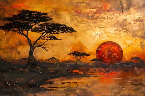 Afrikanische Traumlandschaft