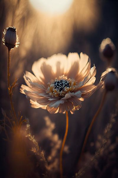 Flower In Morning Sun by Treechild