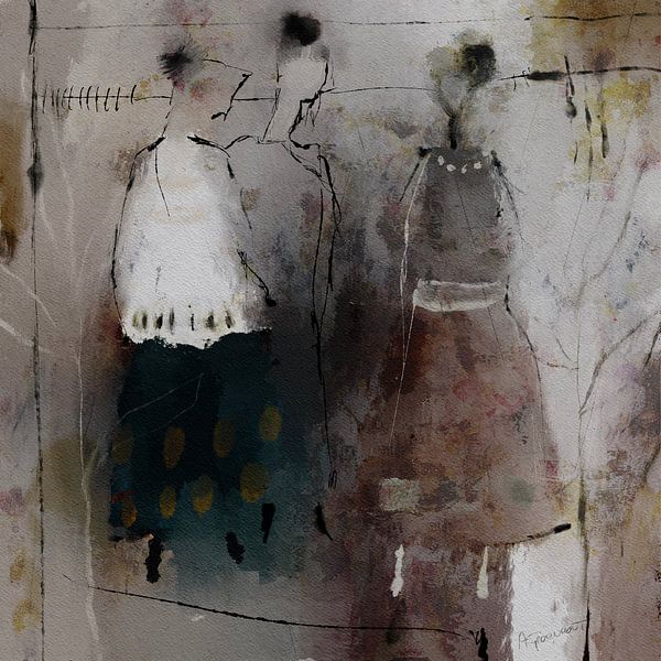 Ladies II by annemiek art