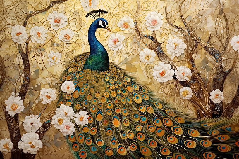 Pfau von Bert Nijholt