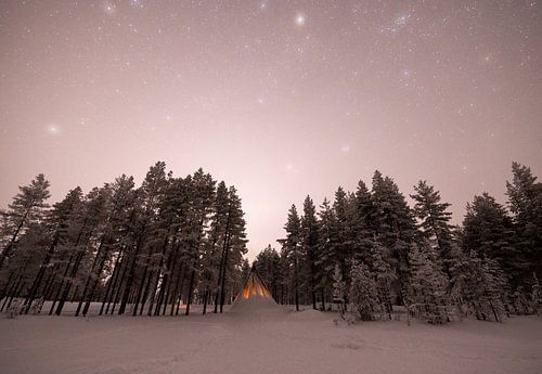 Ciel étoilé arctique