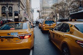 New York Taxis by Kiki Multem