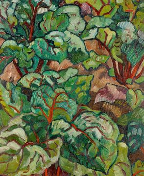 Louis Valtat - Groene planten (1934) van Peter Balan